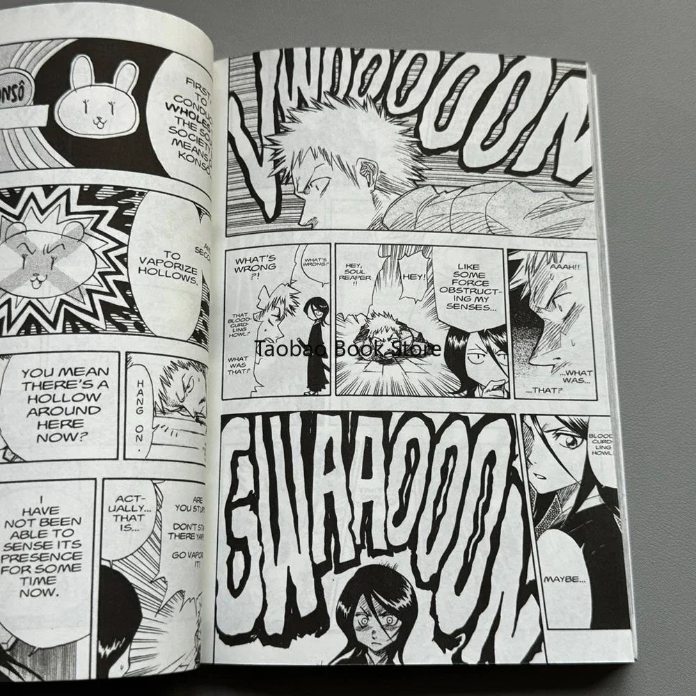 Popular Manga Book Bleach, Vol.1 Japan Youth Teens Fantasy Science Mystery Suspense Comic Manga Book English