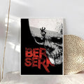 Classic Anime B-Berserk Poster Wall Art Print Poster for Bedroom Living Room Decoration Home Decor Gift Room Artwork