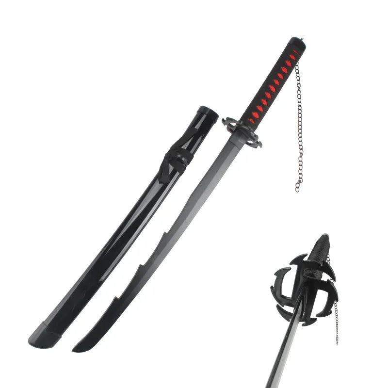 80cm/31.5 inch BLEACH Katana Anime Character Weapons  Swords Cosplay Props  Kurosaki Ichigo Neliel Tu Oderschvank