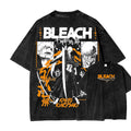 Bleach hot product New Model Washed T-shirt personality Clothes Retro Fashion Streetwear Trendy Couples Classic high quality tee