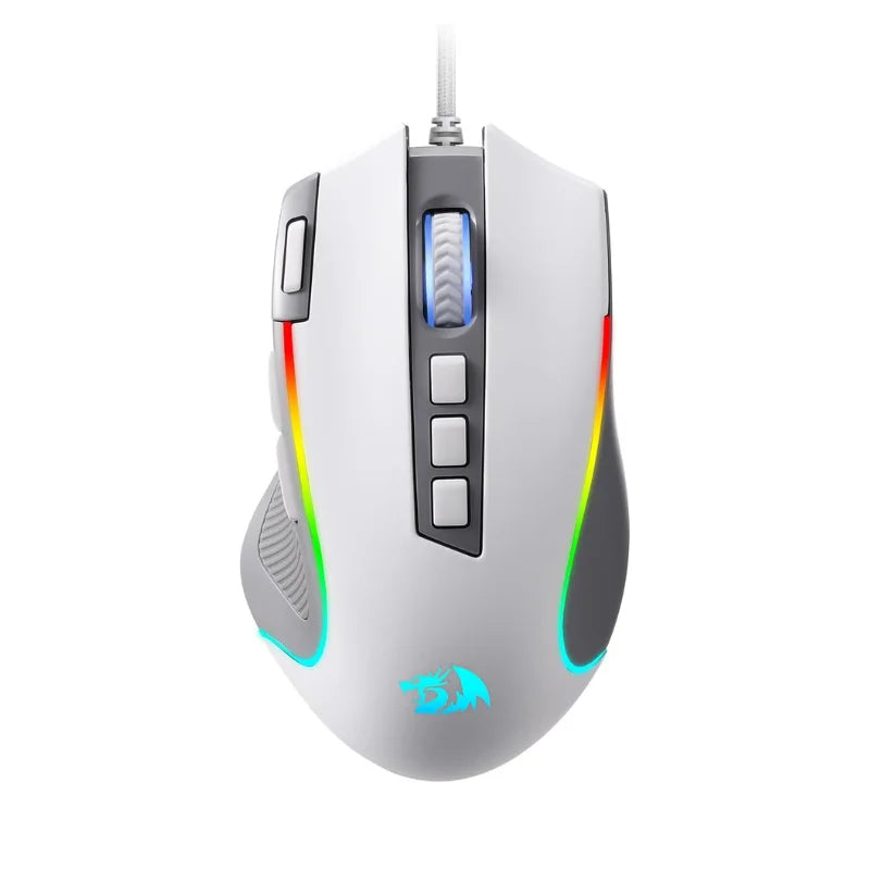 Redragon M612 RGB Gaming 8000 DPI Wired Optical Gamer Mouse 9 Programmable Buttons & 5 Backlit Modes