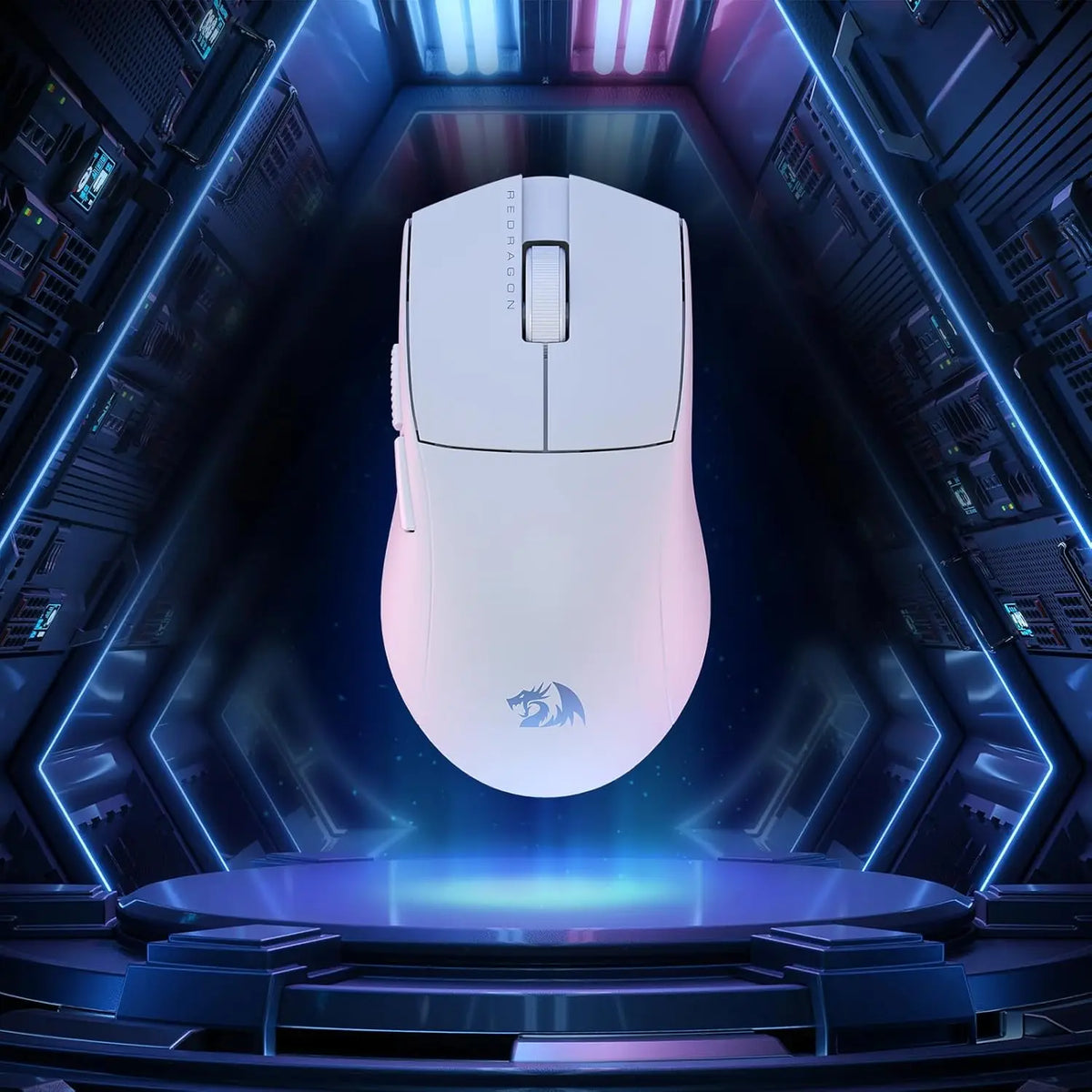 Redragon M724 Wired 42G Ultra-Light 12,400 Max DPI Optical 5 Programmable Buttons Gaming Mouse