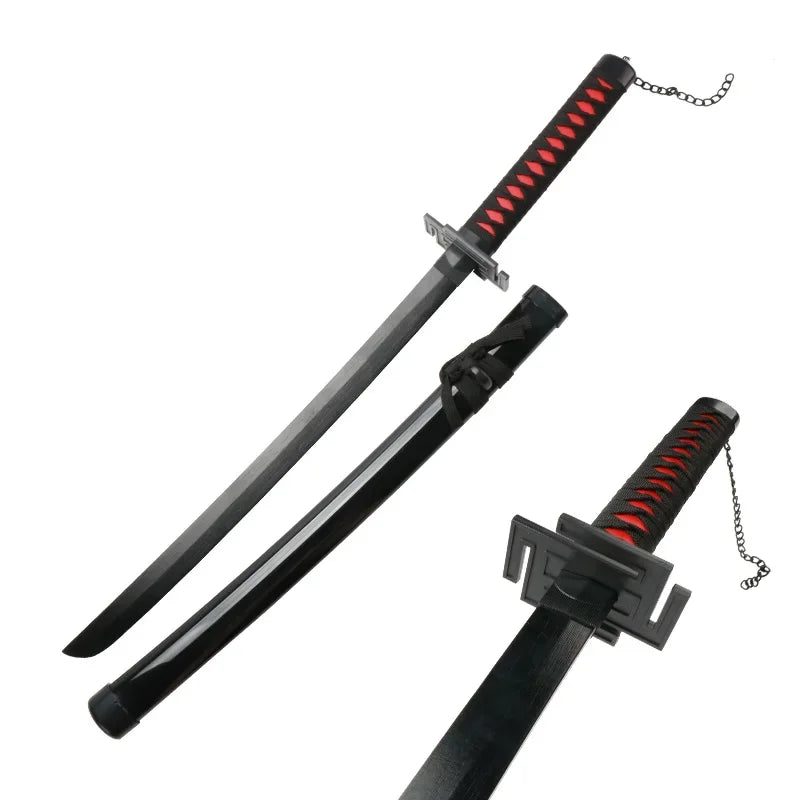 80cm/31.5 inch BLEACH Katana Anime Character Weapons  Swords Cosplay Props  Kurosaki Ichigo Neliel Tu Oderschvank