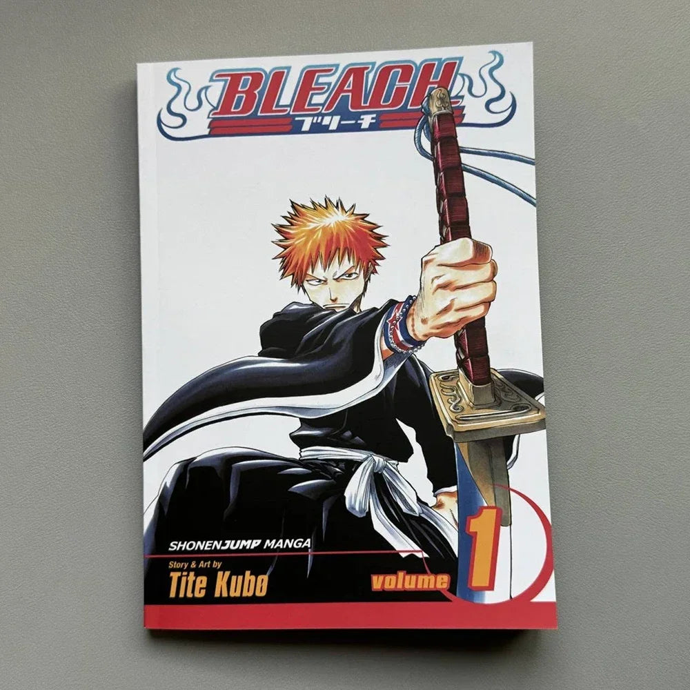 Popular Manga Book Bleach, Vol.1 Japan Youth Teens Fantasy Science Mystery Suspense Comic Manga Book English