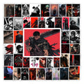 Manga Berserk Stickers DIY Kids Toys Gift for Scrapbook Junk Journals Laptop Phone Luggage Bottles Guitars Decorative Waterproof
