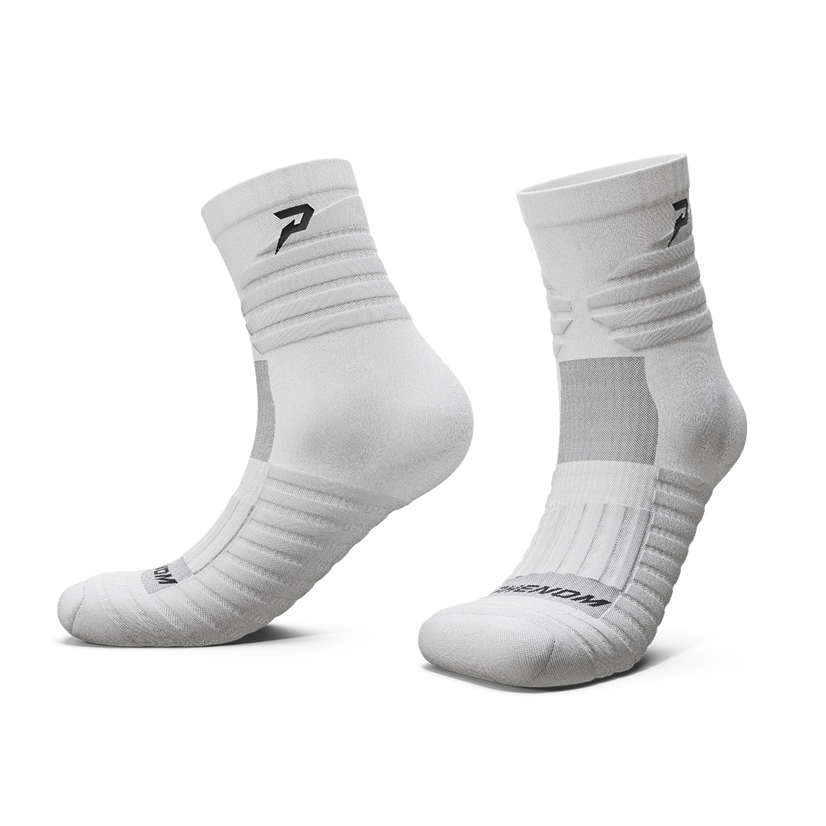 Phenom Elite 'Quantum Knit' Padded Quarter Socks - Team Colors